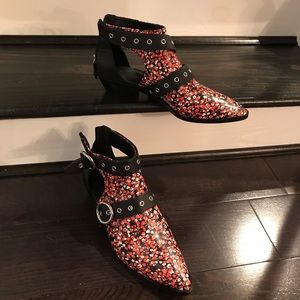 Rebecca Mincoff cutout bootie